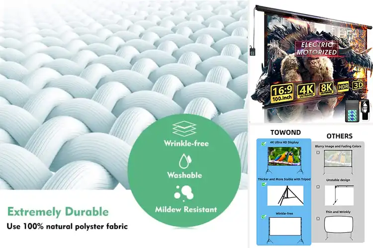 Detailed view of Best 100 Inch Screens