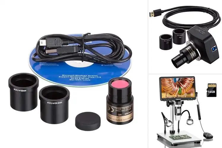 Detailed view of Best 12MP Microscope Cameras