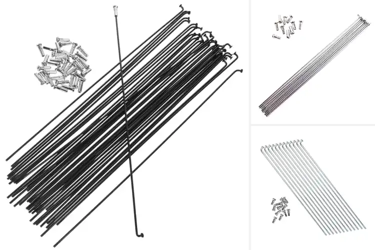 Detailed view of Best 14G Bicycle Spokes