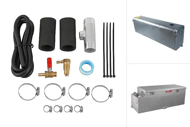Detailed view of Best Auxiliary Diesel Tanks
