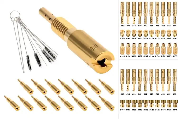 Detailed view of Best Brass Carburetor Jets