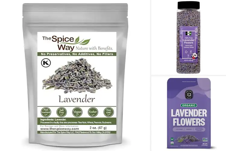 Detailed view of Best Culinary Lavender Buds For Tea