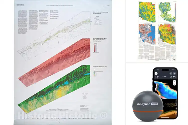 Detailed view of Best Depth Range Maps: Explore Land & Water with Ease