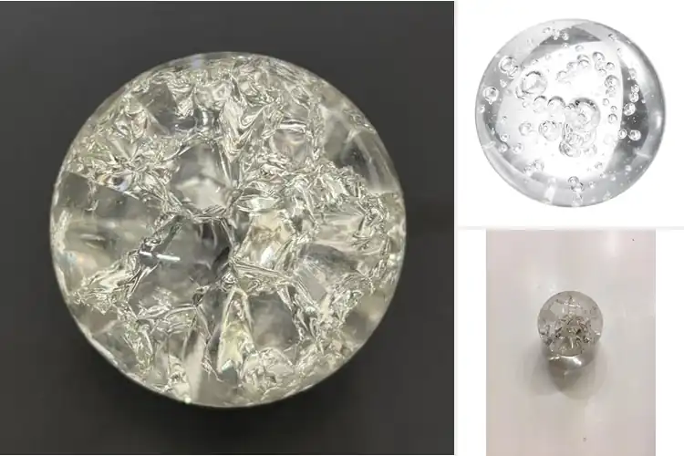 Detailed view of Best Glass Ball Fountains