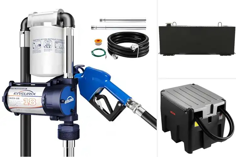 Detailed view of Best Heavy-Duty Fuel Transfer Tanks
