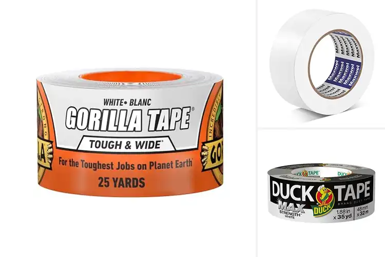 Detailed view of Best Heavy Duty White Tapes