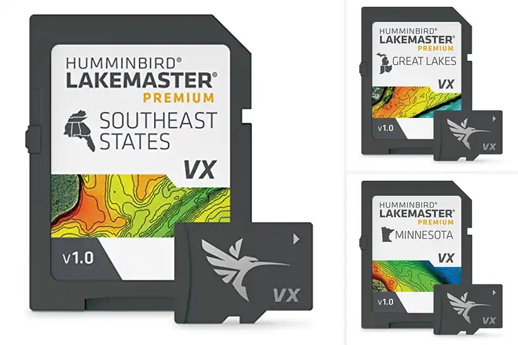 Detailed view of Best Humminbird LakeMaster Maps