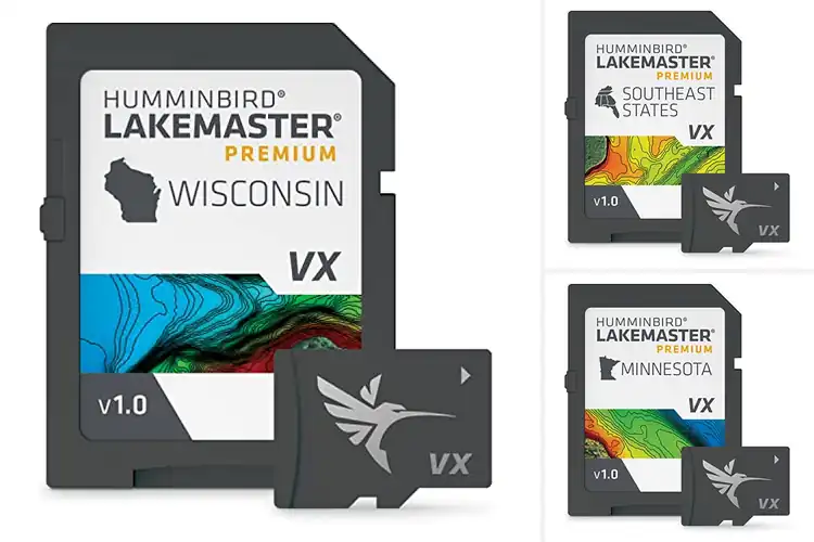 Detailed view of Best Humminbird LakeMaster Premium Cards