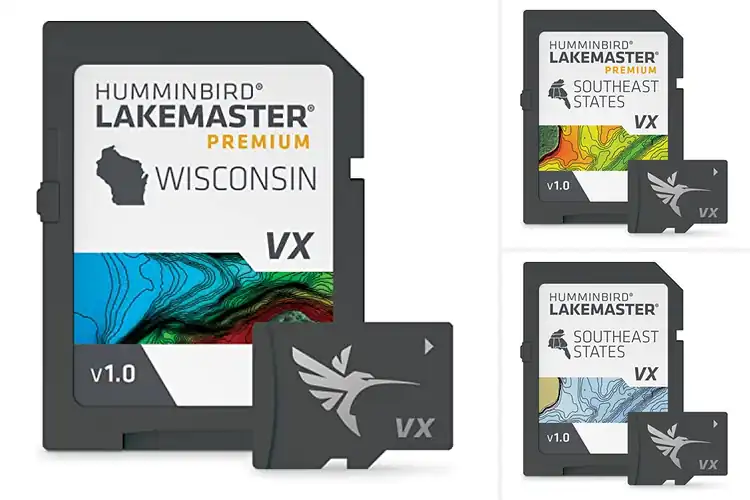 Detailed view of Best Humminbird LakeMaster Premium Map Cards