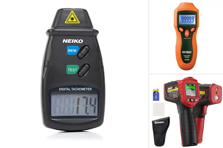 Detailed view of Best Laser Tachometers