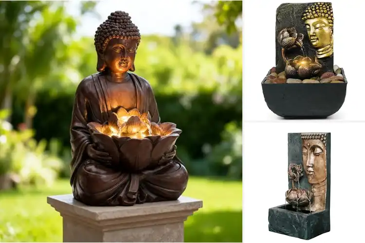 Detailed view of Best LED Buddha Fountains: Top 10 Picks for a Peaceful Space