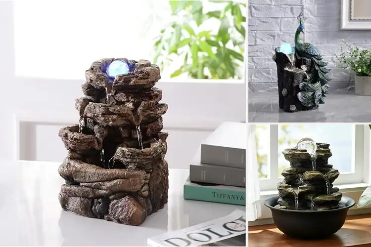 Detailed view of Best LED Glass Ball Fountains