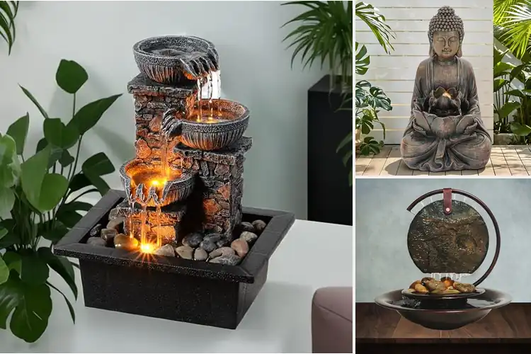 Detailed view of Best Meditation Water Features for Calm Spaces