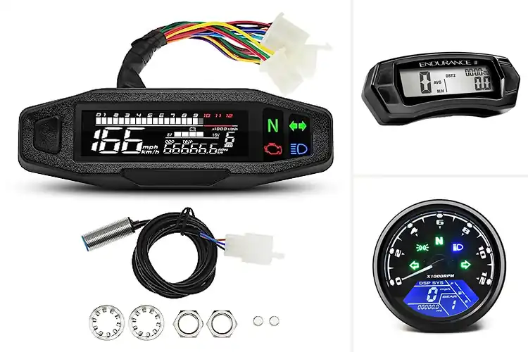 Detailed view of Best Motorcycle Odometers for Smarter Rides