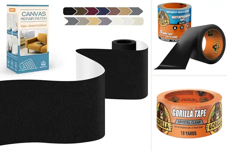 Detailed view of Best Outdoor Repair Tapes