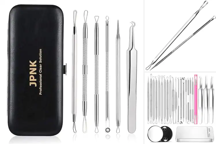 Detailed view of Best Pimple Popper Tools for Clear, Smooth Skin