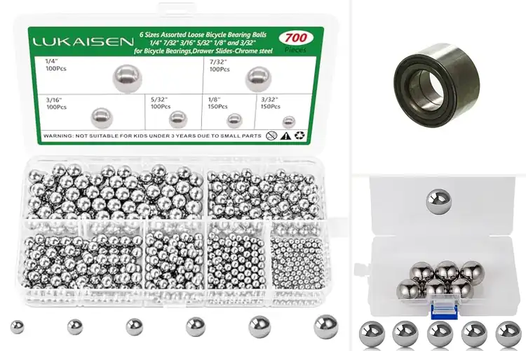 Detailed view of Best Premium-Grade Steel Bearings for Smooth Performance