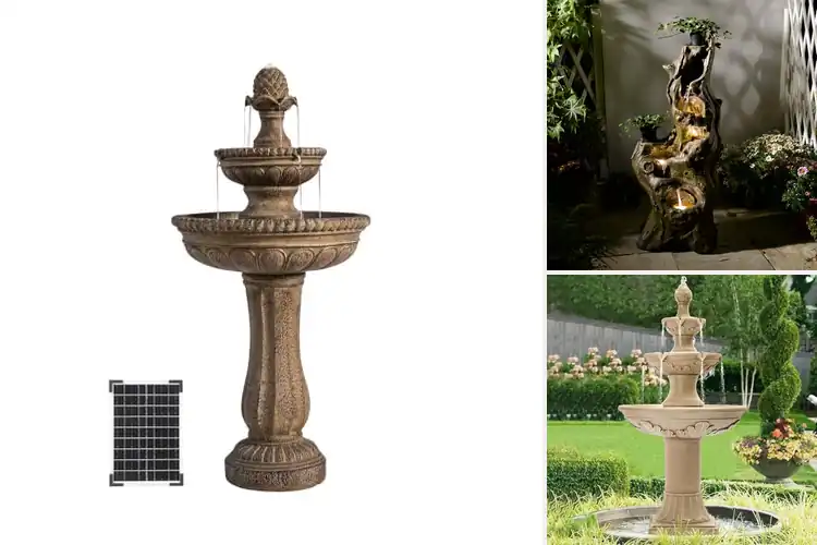 Detailed view of Best Resin Fountains for a Calm, Stylish Home