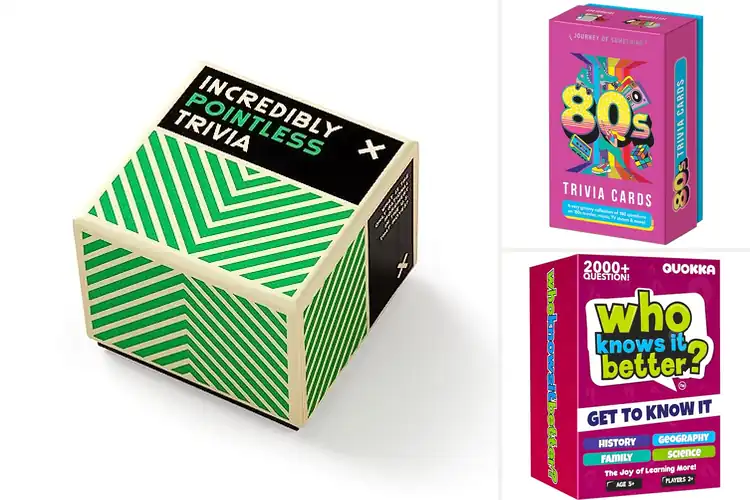 Detailed view of Best Trivia Card Sets for Epic Game Nights