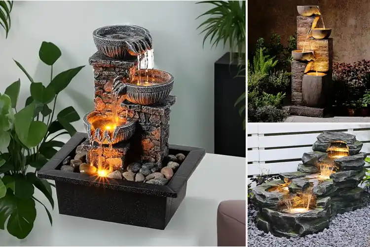 Detailed view of Best Water Fountains to Create a Calm and Serene Space