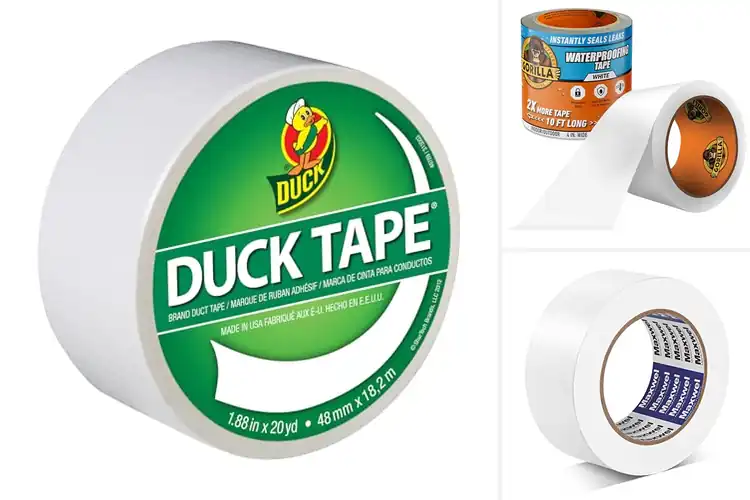 Detailed view of Best White Repair Tapes