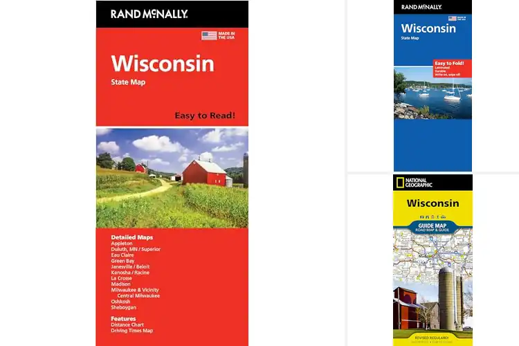 Detailed view of Best Wisconsin Maps for Confident Travel