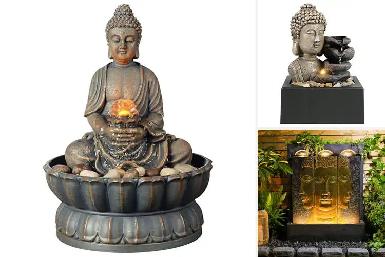 Detailed view of Best Zen Buddha Fountains